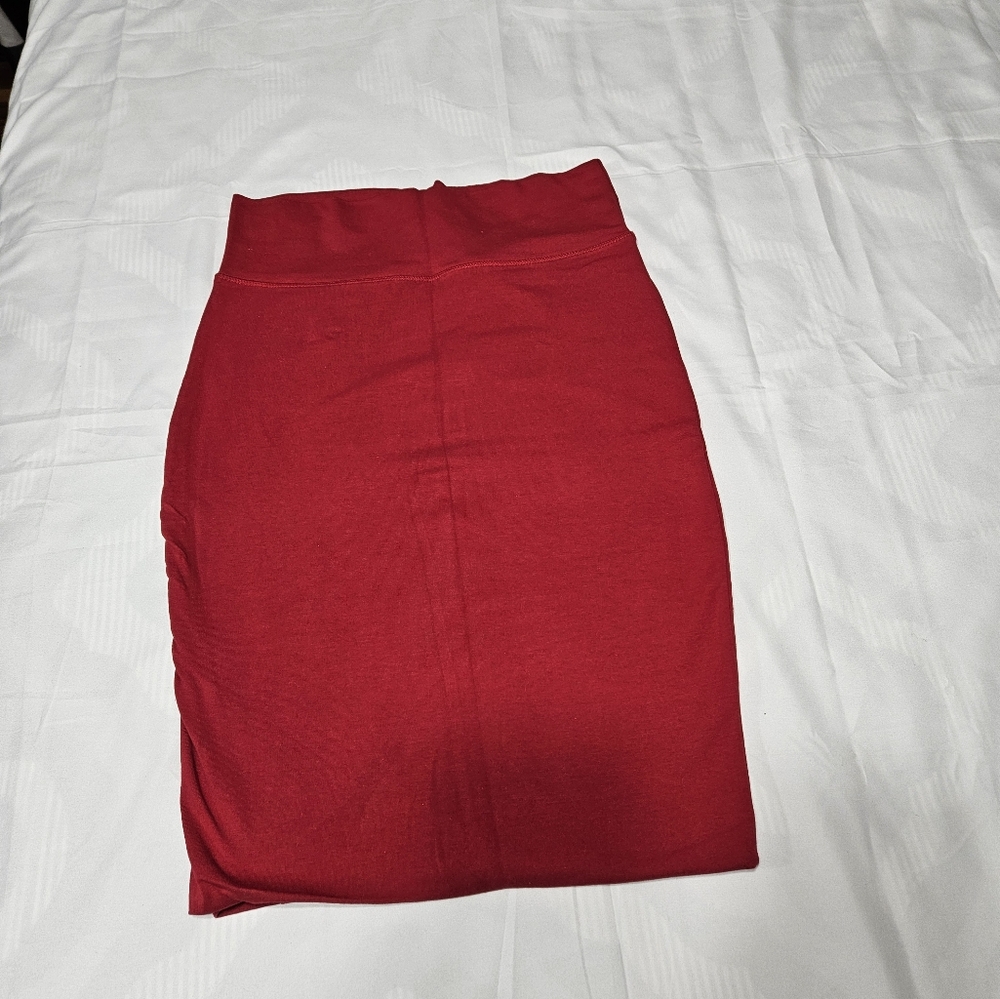 Elegant Red Skirt